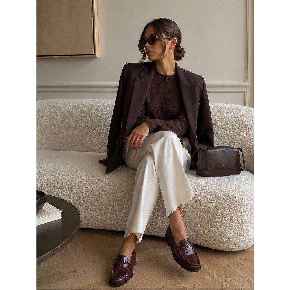 Weejuns Oxblood Loafers size 9.5B